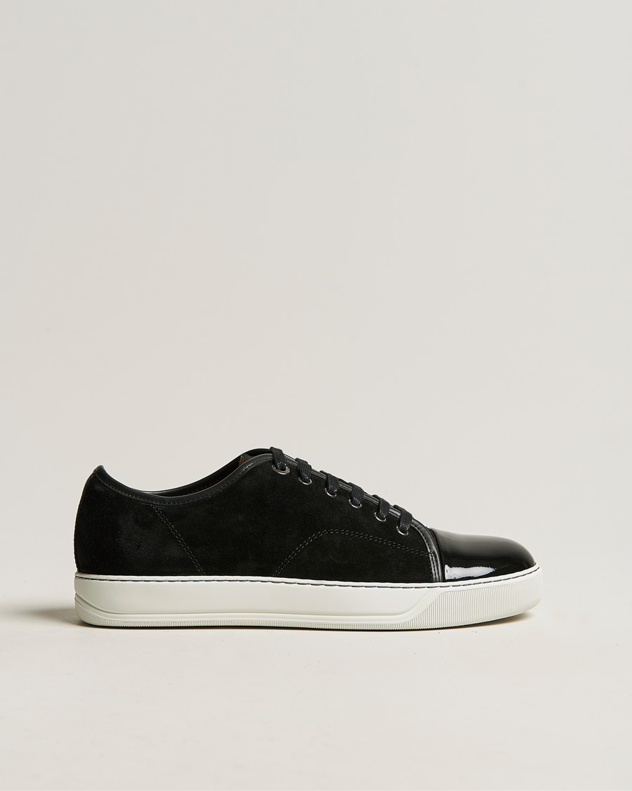 Hombres | Zapatillas | Lanvin | DBB1 Patent Cap Toe Sneaker Black