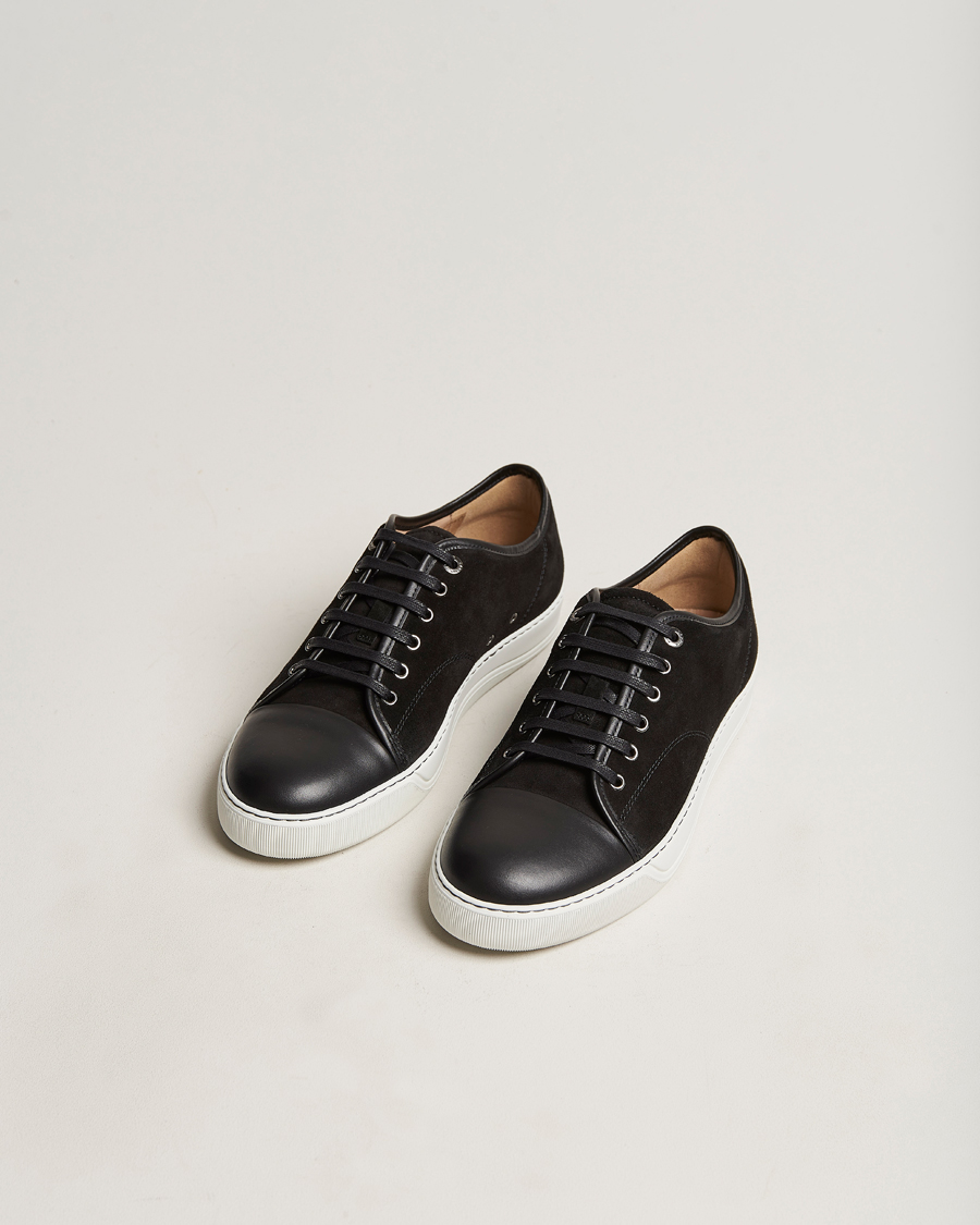 Hombres | Zapatillas | Lanvin | DBB1 Nappa Cap Toe Sneaker Black
