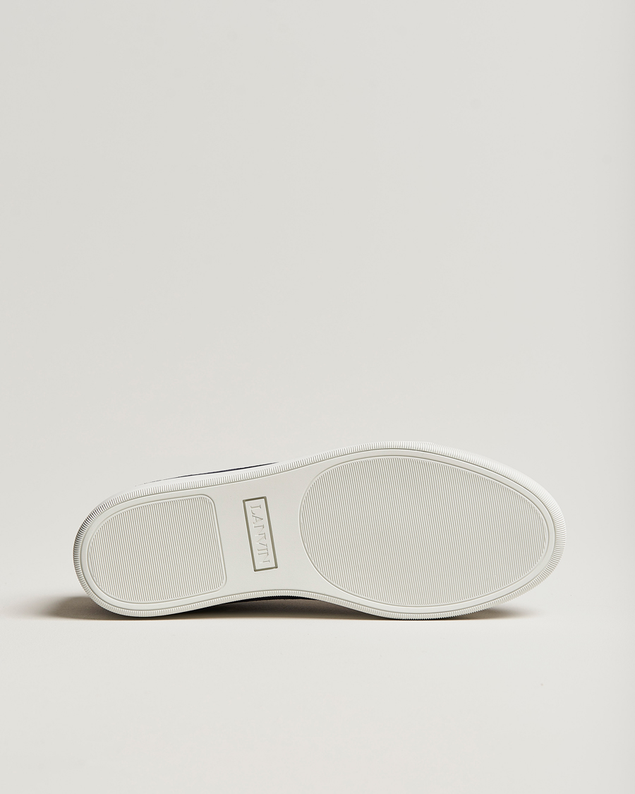 Hombres | Zapatillas | Lanvin | DBB1 Nappa Cap Toe Sneaker Navy