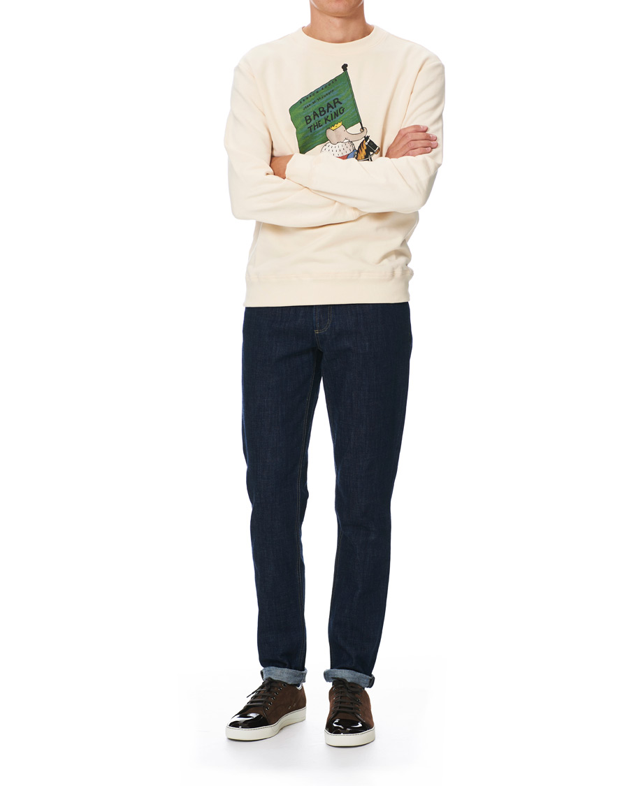Hombres | Lanvin Patent Captoe Sneaker Brown Suede | Lanvin | Patent Captoe Sneaker Brown Suede