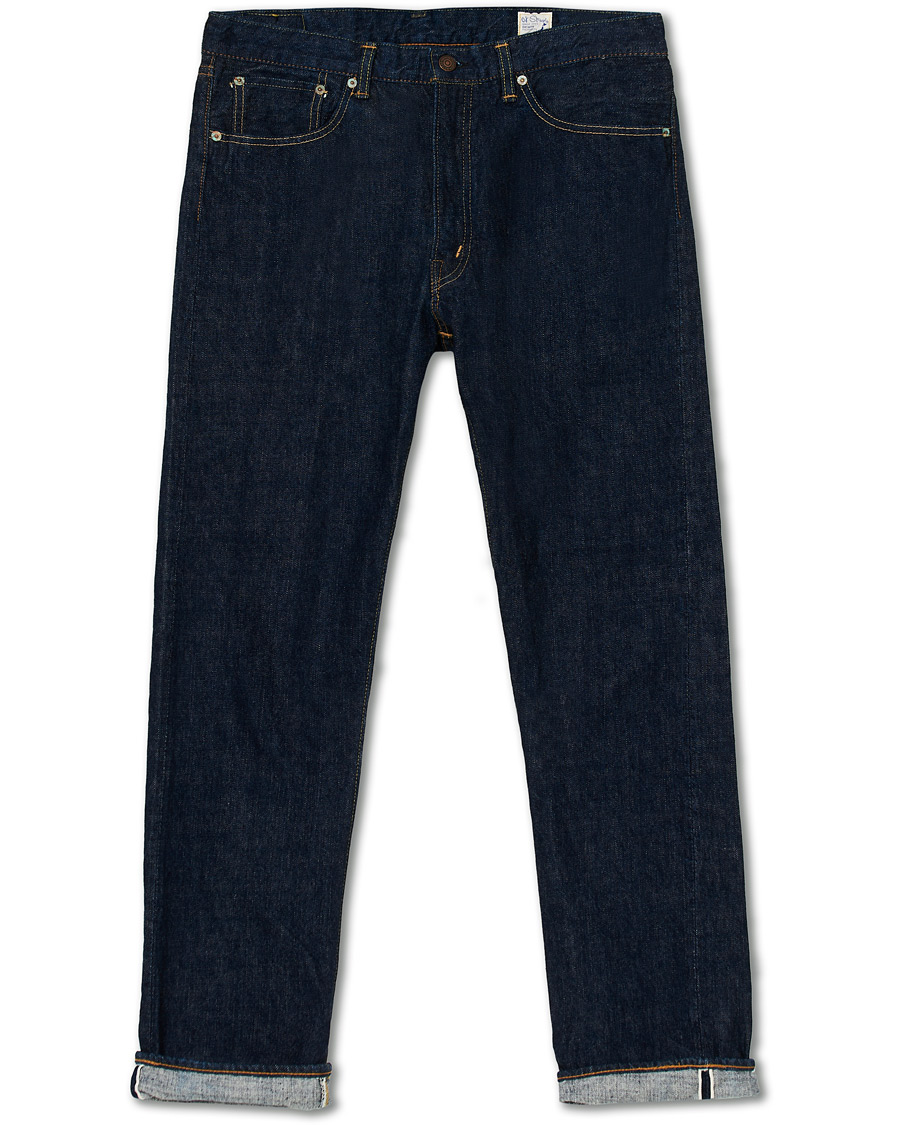 Hombres | Vaqueros | orSlow | Tapered Fit 107 Selvedge Jeans One Wash