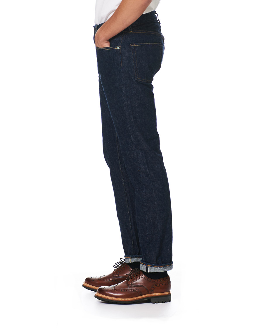 Hombres | Vaqueros | orSlow | Tapered Fit 107 Selvedge Jeans One Wash