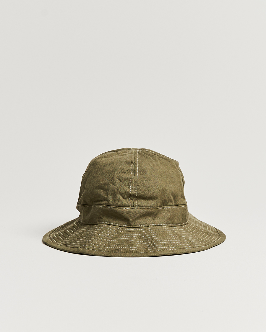 Hombres | Sombreros y gorras | orSlow | US Navy Hat Green