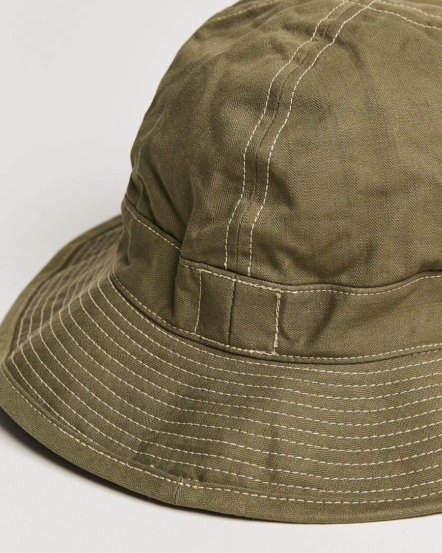 Hombres | Sombreros y gorras | orSlow | US Navy Hat Green