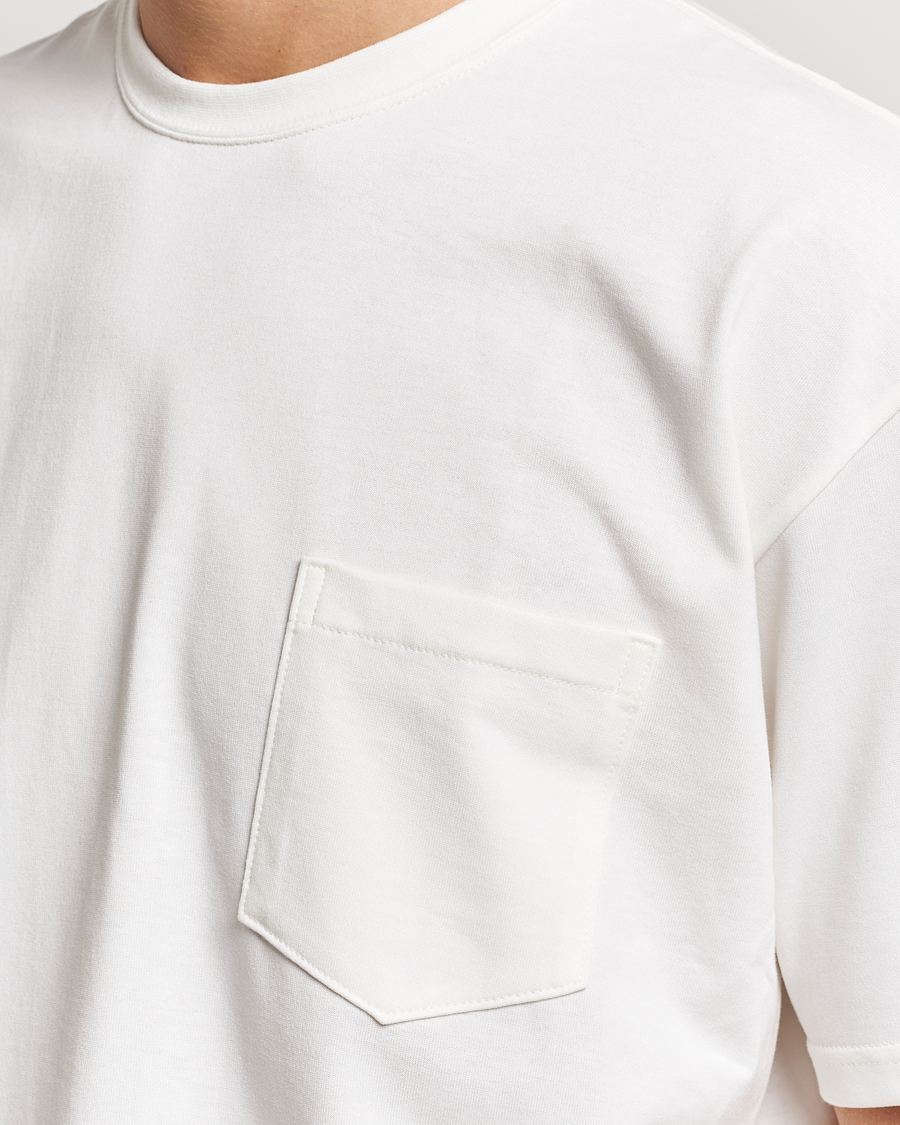 Hombres | Camisetas | orSlow | Pocket T-Shirt White