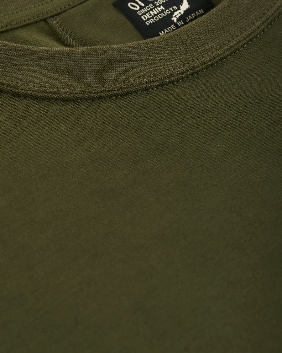 Hombres | Camisetas | orSlow | Military Pocket Tee Dark Olive