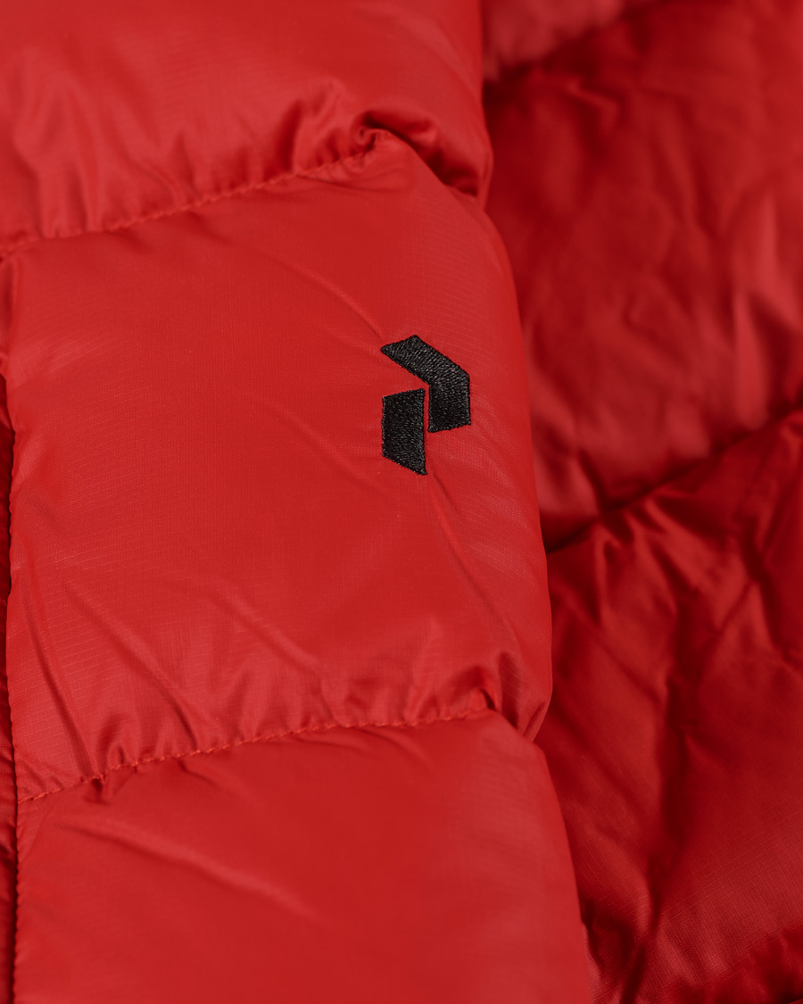 Hombres | Abrigos y chaquetas | Peak Performance | Frost Down Hooded Jacket Red