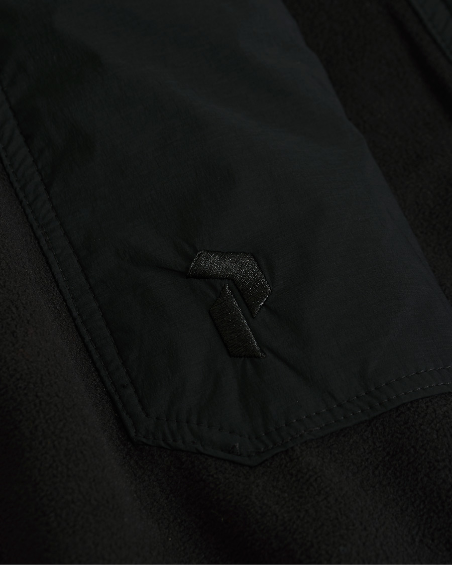 Hombres | Pantalones | Peak Performance | Tech Soft Fleece Cargo Pants Black