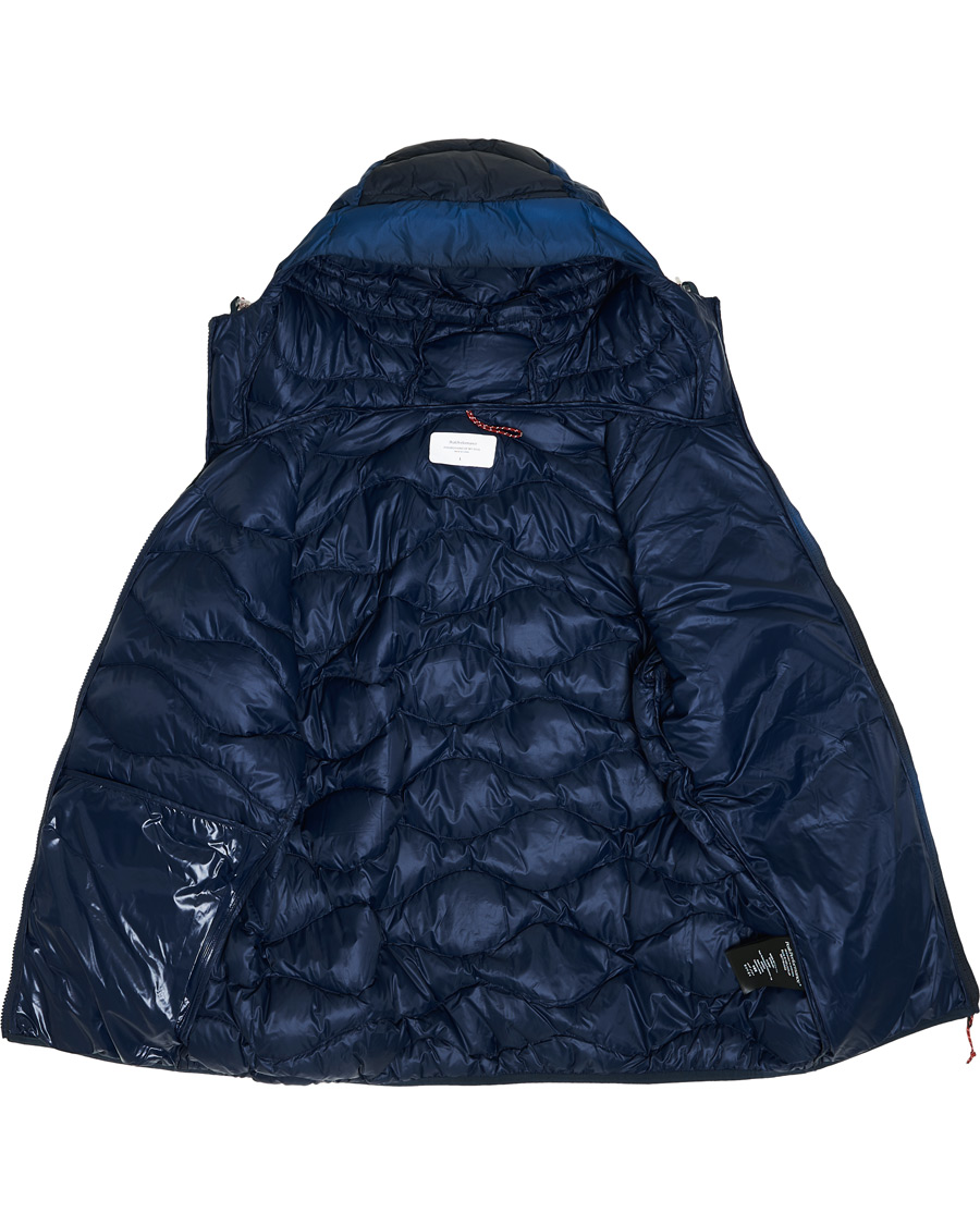 Hombres | Abrigos y chaquetas | Peak Performance | Ben Gorham Helium Hooded Jacket Blue Pattern