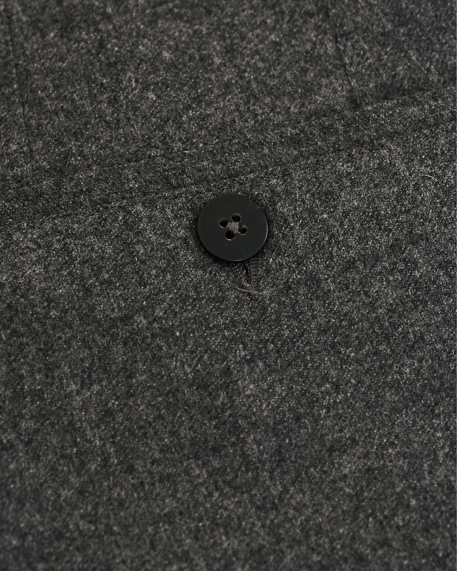 Hombres | Pantalones | The Gigi | Tonga Stretch Flannel Trousers Grey Melange