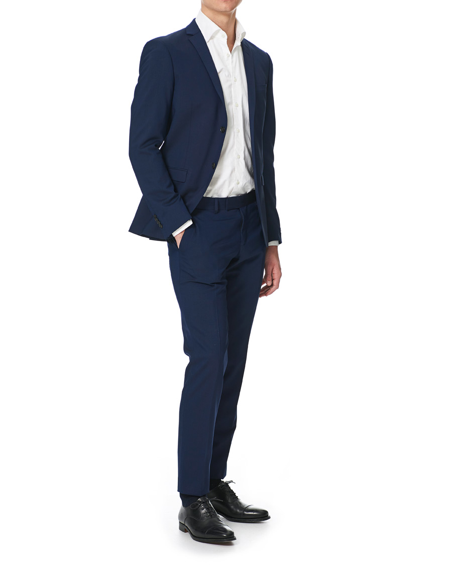 Hombres | Blazers | Tiger of Sweden | Jile Wool Suit Blazer Blue