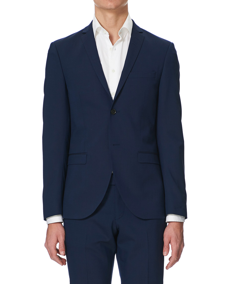 Hombres | Blazers | Tiger of Sweden | Jile Wool Suit Blazer Blue