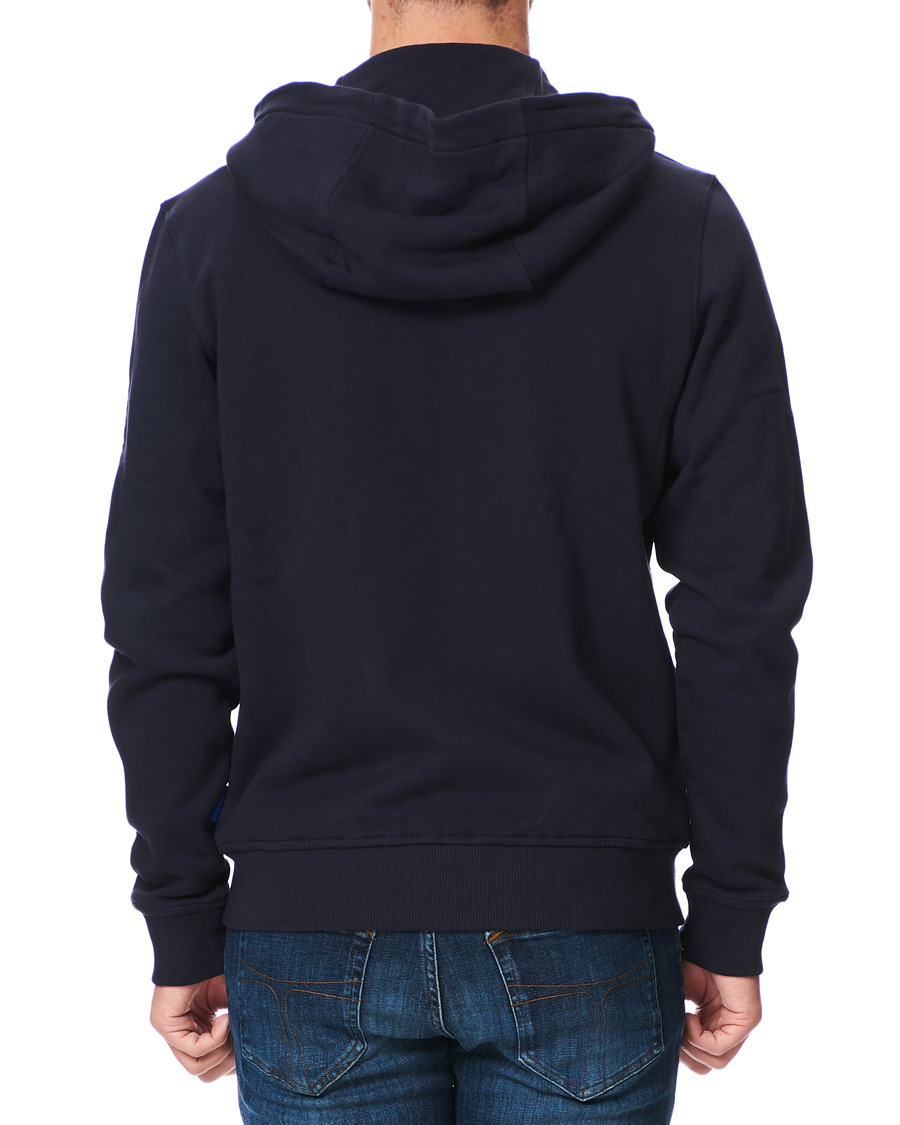 Hombres | Jerséis y prendas de punto | Tiger of Sweden | Movement Namir Full Zip Hoodie Blue