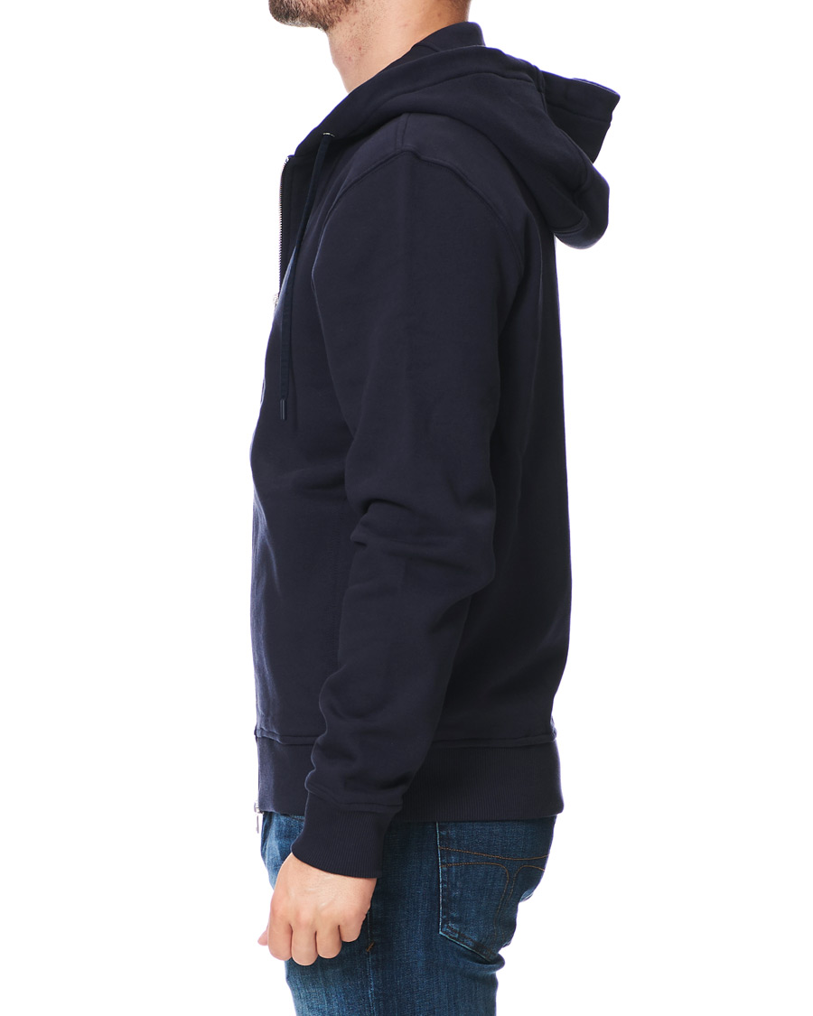 Hombres | Jerséis y prendas de punto | Tiger of Sweden | Movement Namir Full Zip Hoodie Blue