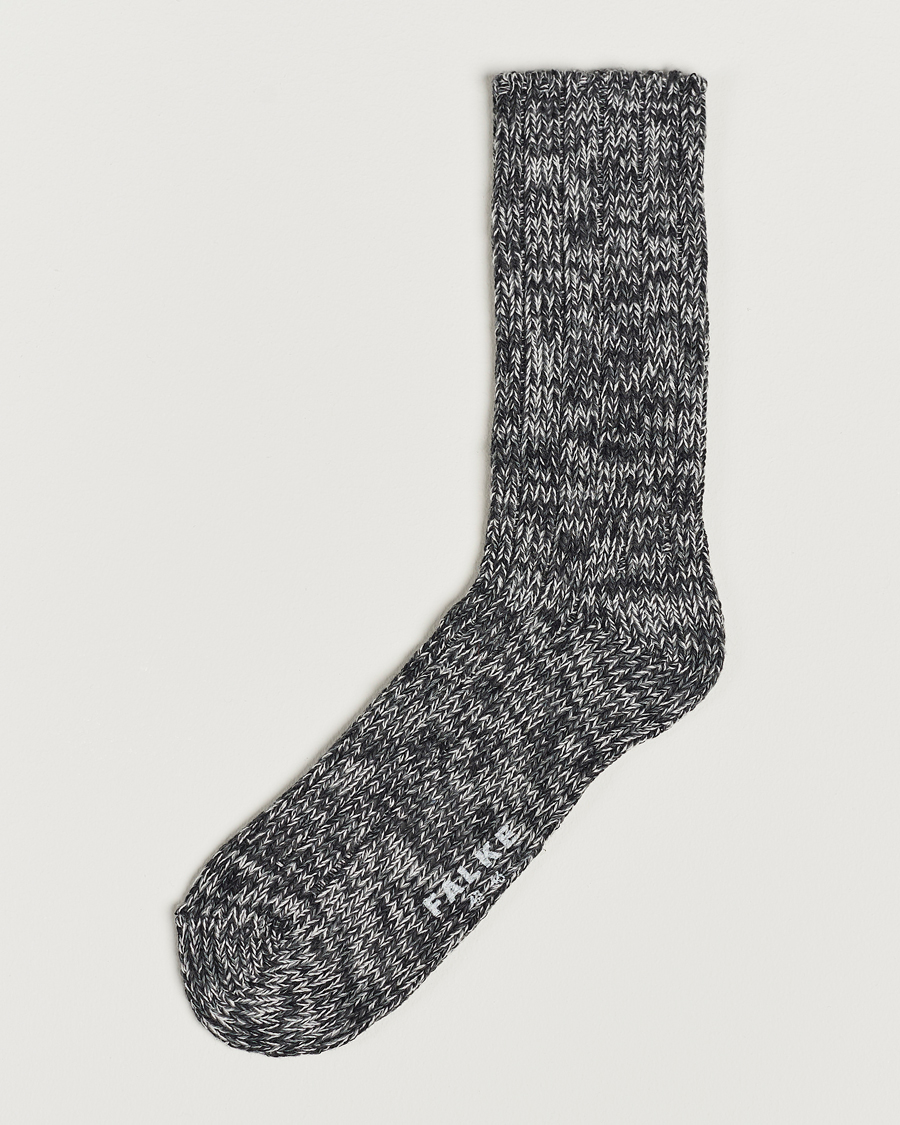 Hombres | Ropa interior y calcetines | Falke | Brooklyn Cotton Sock Black