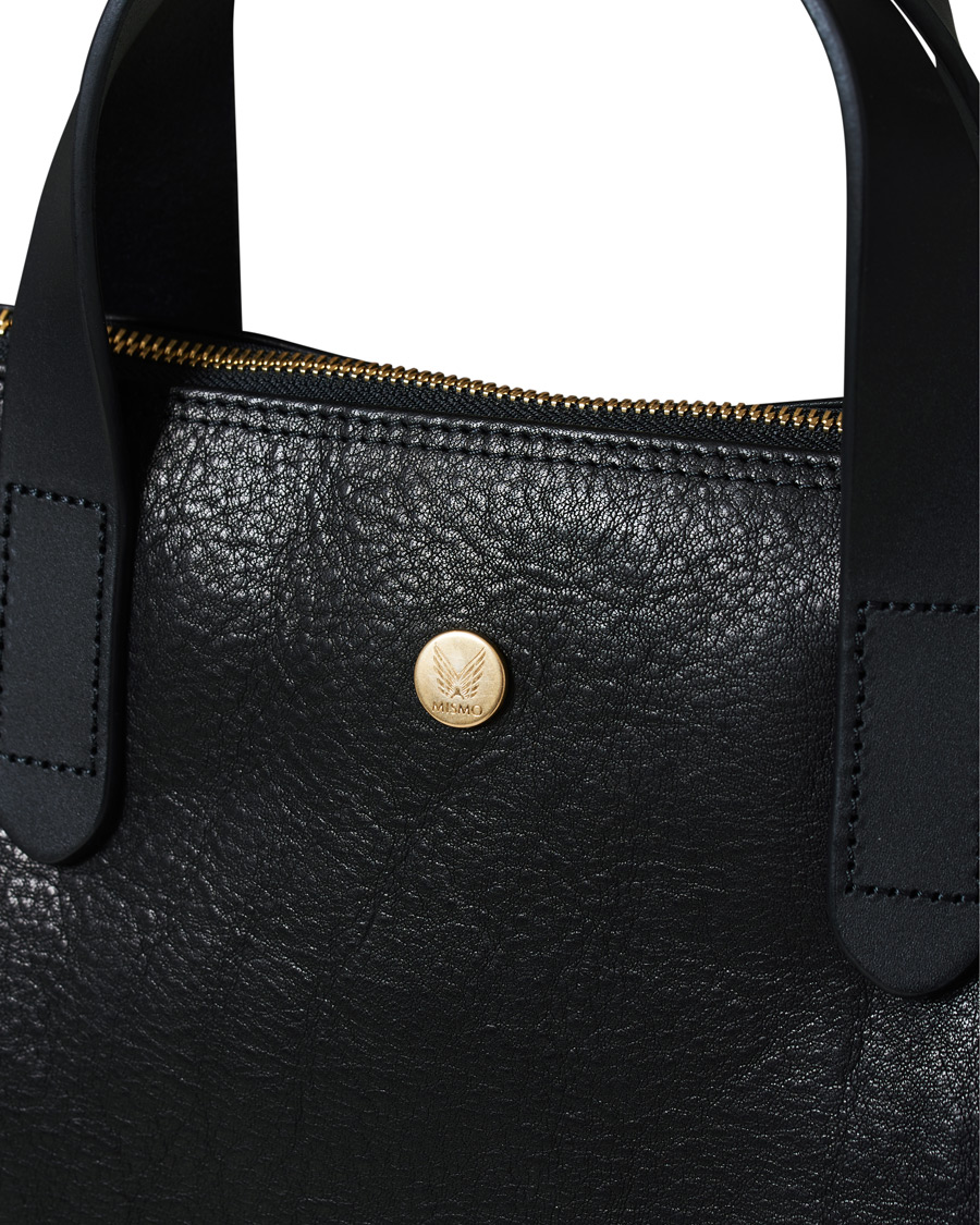 Hombres | Mismo M/S Leather Shopper Bag Black | Mismo | M/S Leather Shopper Bag Black