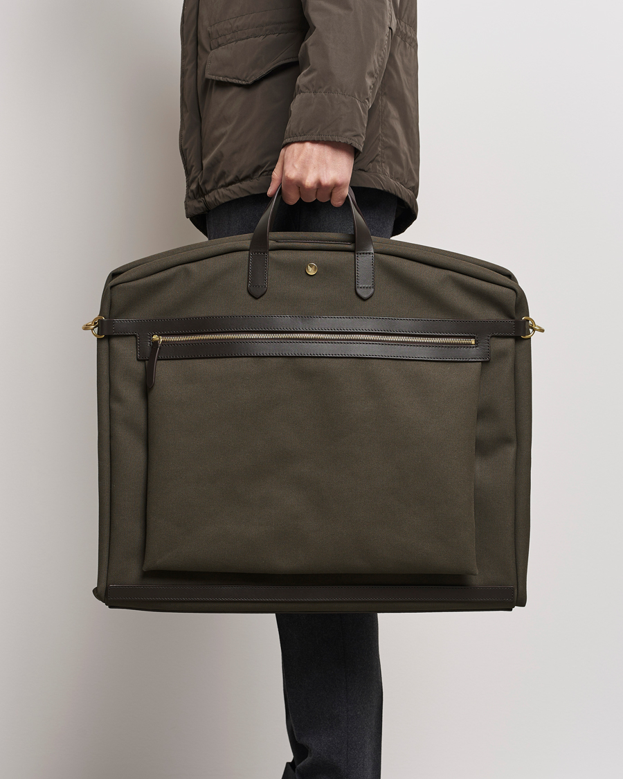 Hombres | Mismo | Mismo | M/S Suit Carrier Army/Dark Brown
