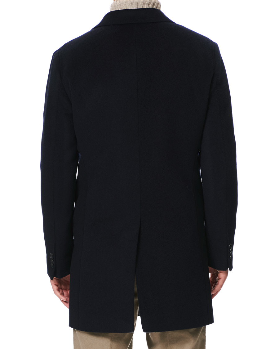 Hombres | Abrigos y chaquetas | Oscar Jacobson | Storvik Wool/Cashmere Coat Navy
