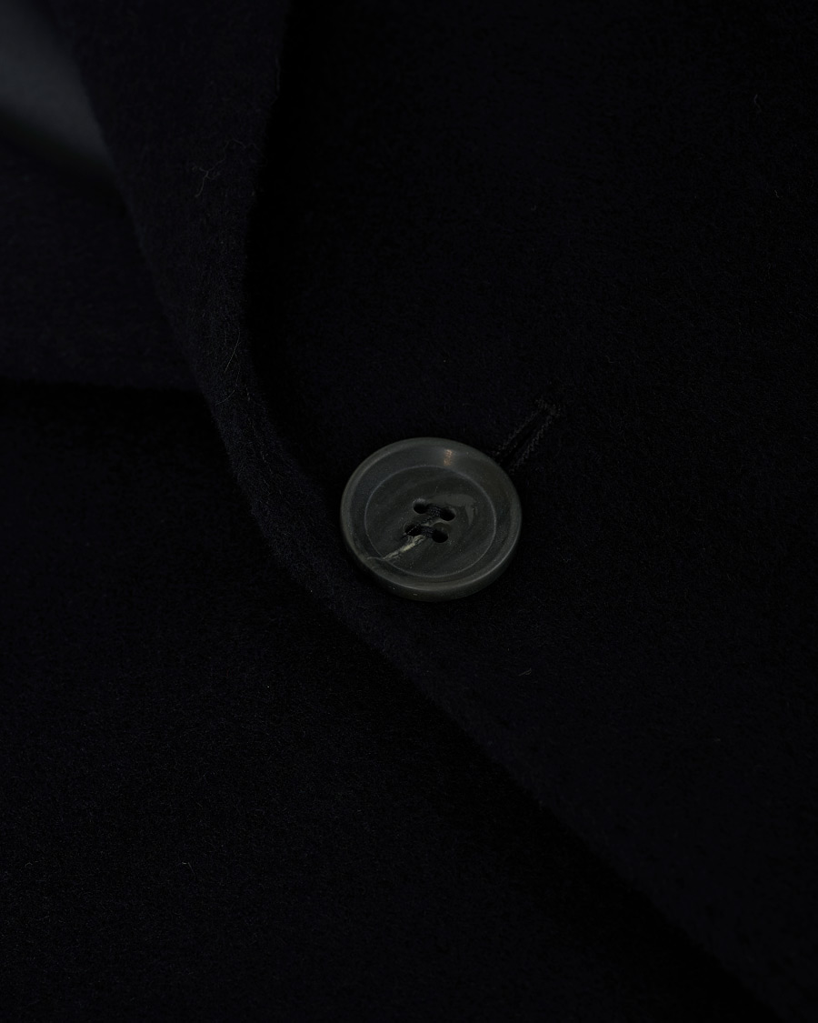 Hombres | Abrigos y chaquetas | Oscar Jacobson | Storvik Wool/Cashmere Coat Navy