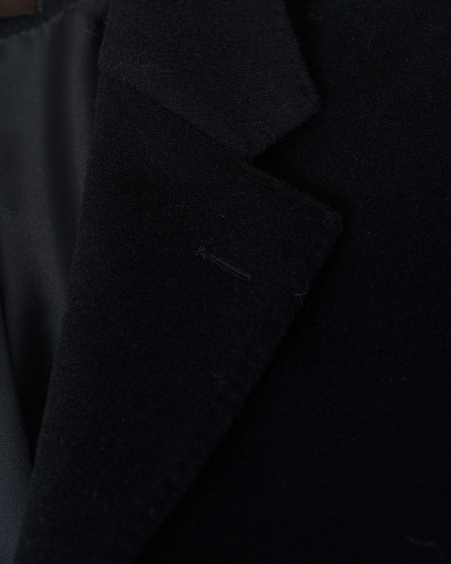 Hombres | Abrigos y chaquetas | Oscar Jacobson | Storvik Wool/Cashmere Coat Navy