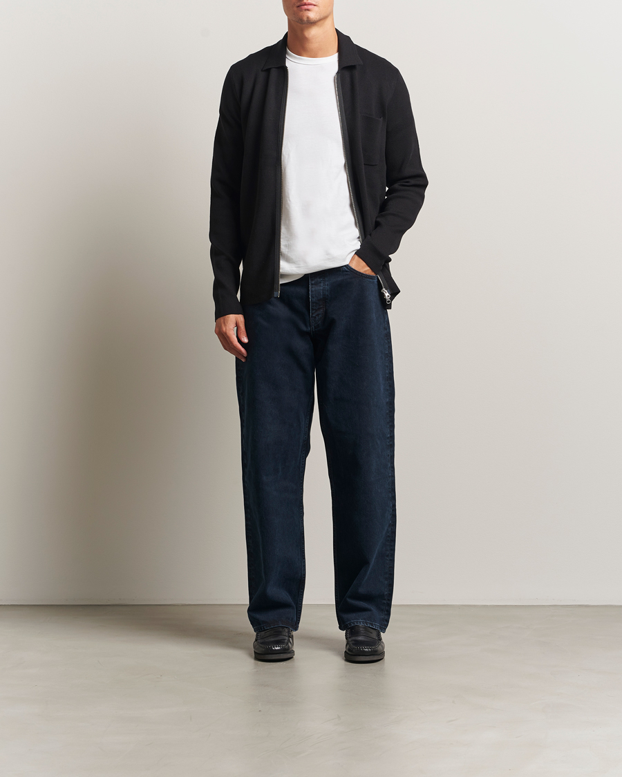 Hombres | Jerséis y prendas de punto | Samsøe Samsøe | Guna Full Zip Black