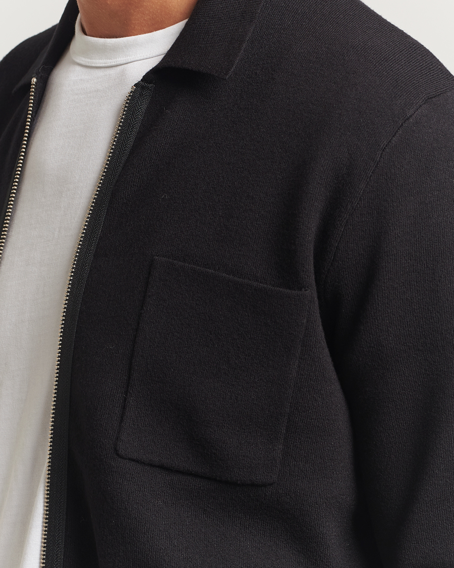 Hombres | Jerséis y prendas de punto | Samsøe Samsøe | Guna Full Zip Black