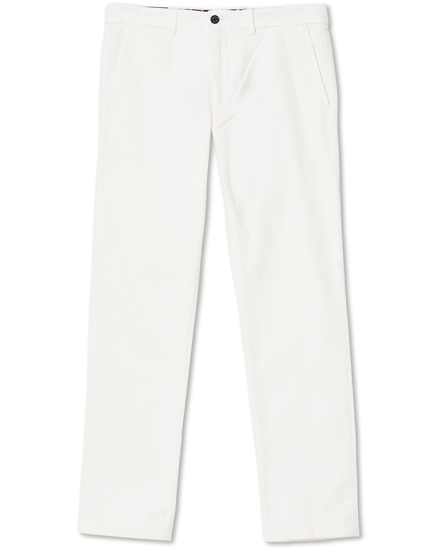 Hombres | Pantalones | Tommy Hilfiger | Denton Corduroy Trousers Ivory