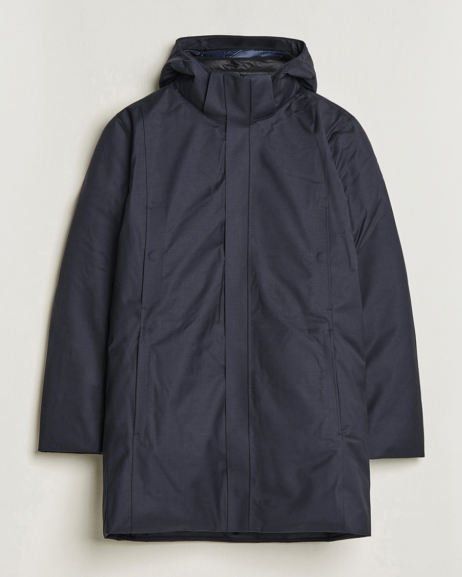 Hombres | Abrigos y chaquetas | UBR | Redox Parka Savile X Dark Navy Wool