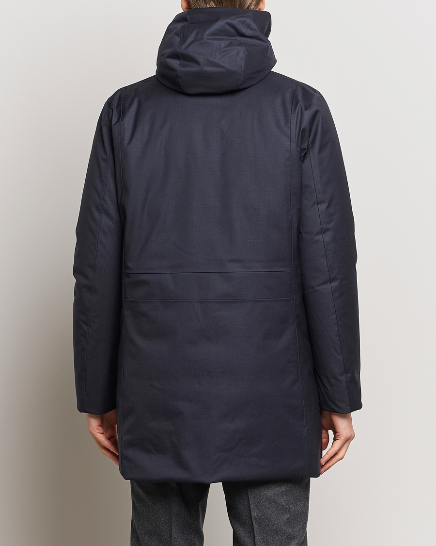 Hombres | Abrigos y chaquetas | UBR | Redox Parka Savile X Dark Navy Wool