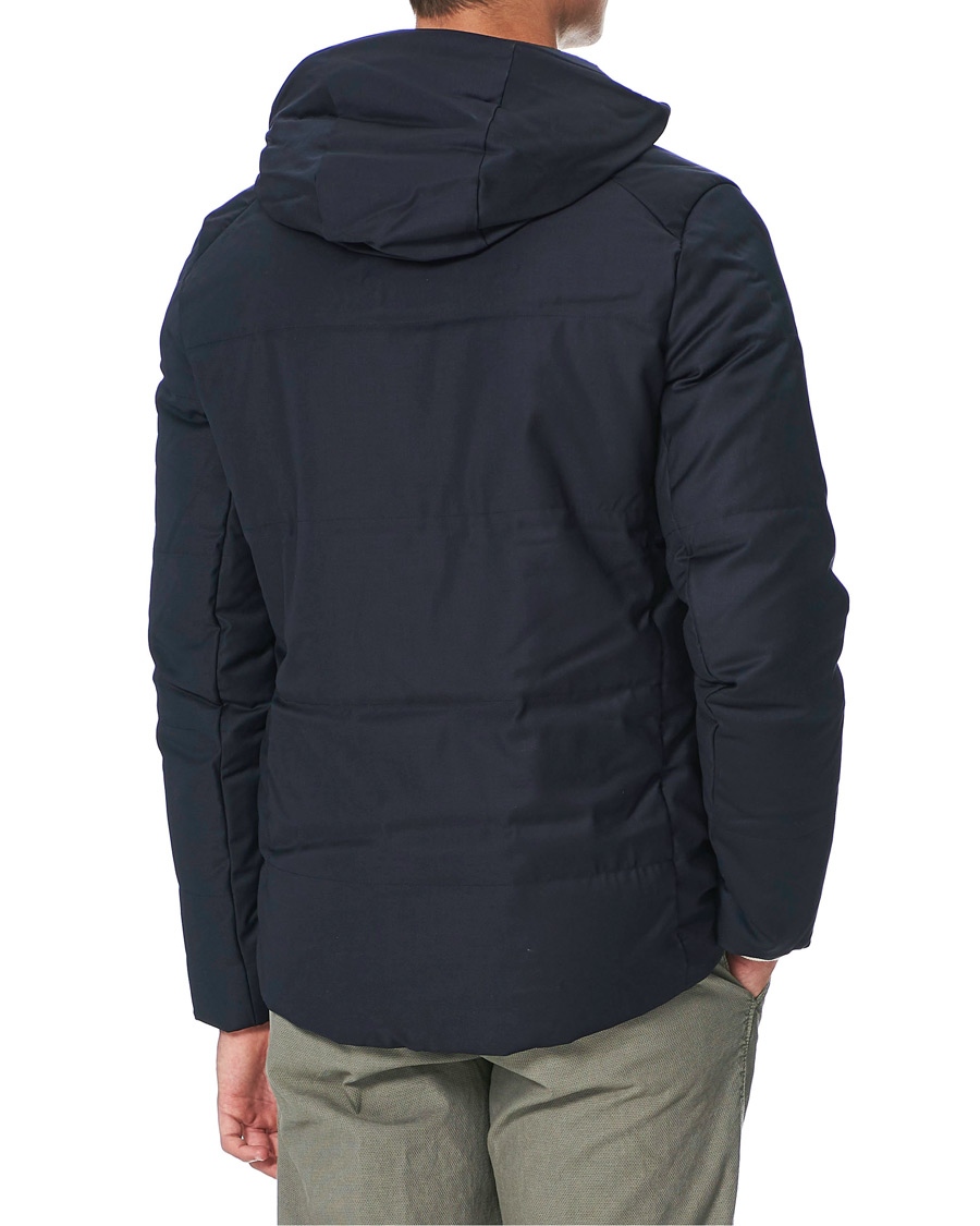 Hombres | Abrigos y chaquetas | UBR | Oxygen Down Savile Jacket Dark Navy Wool
