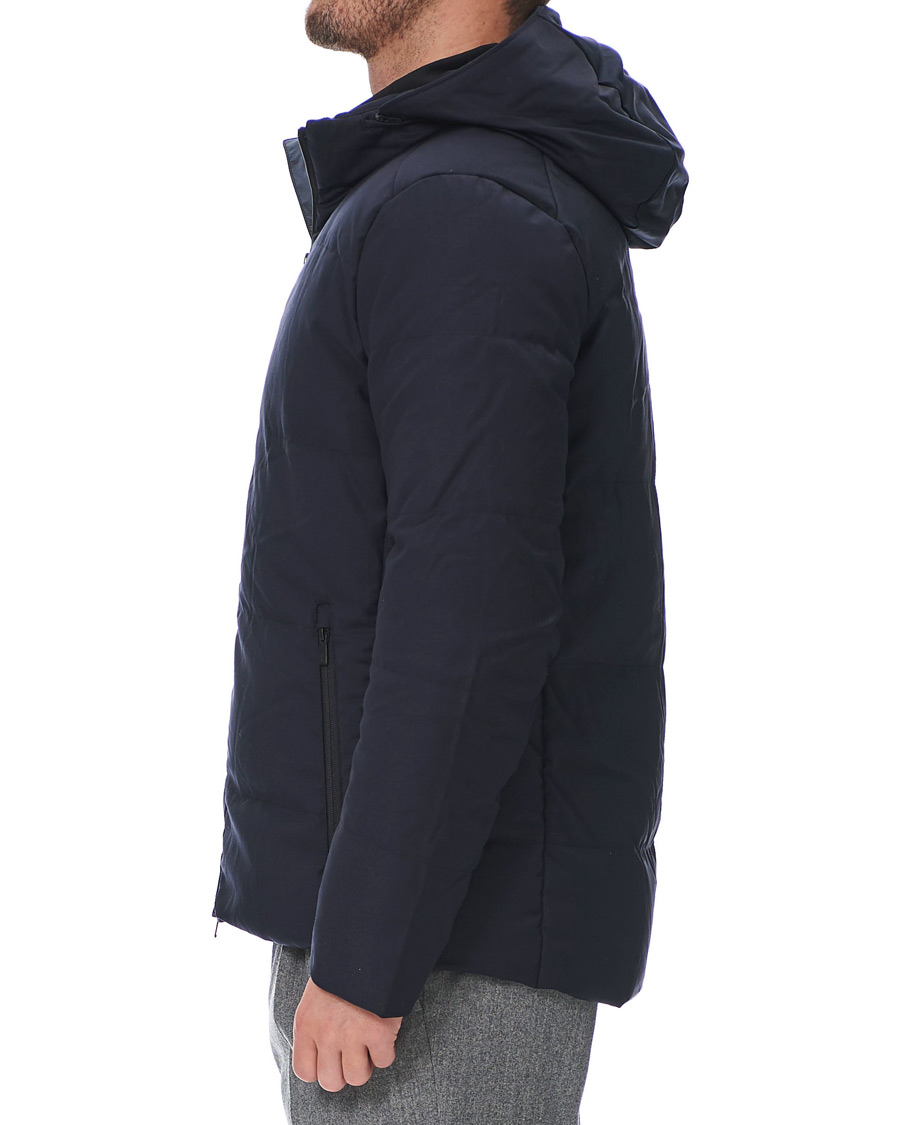 Hombres | Abrigos y chaquetas | UBR | Oxygen Down Savile Jacket Dark Navy Wool