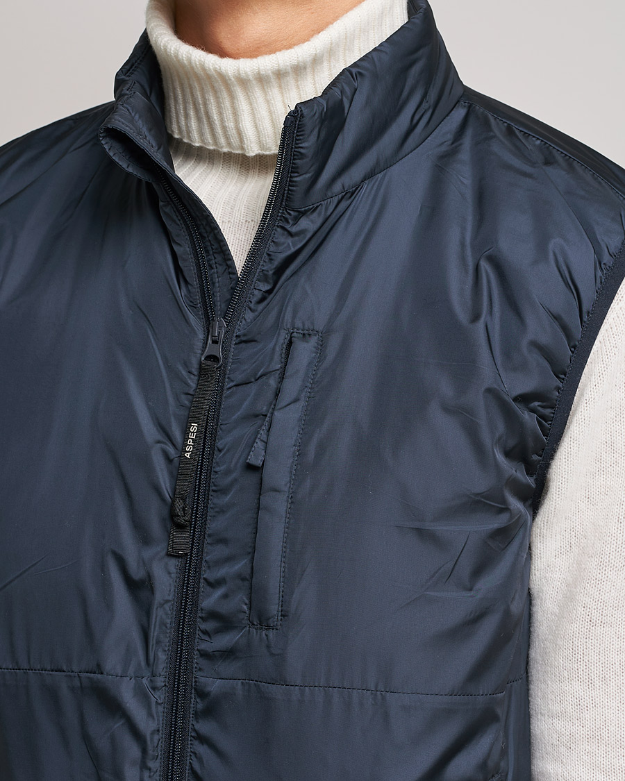 Hombres | Abrigos y chaquetas | Aspesi | Jil Padded Vest Navy