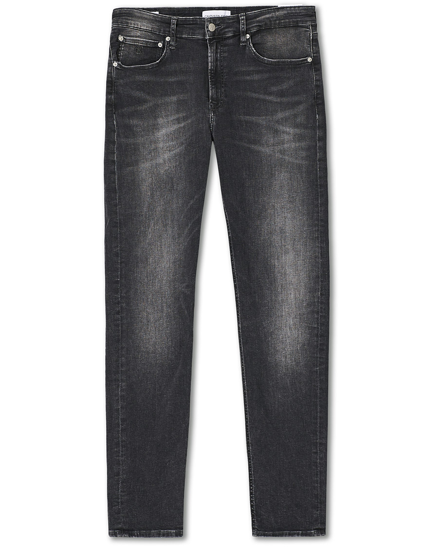 Hombres | Vaqueros | Calvin Klein Jeans | Slim Tapered Stretch Jeans Dark Grey