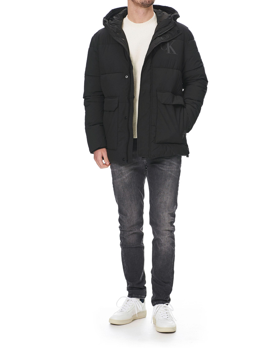 Hombres | Vaqueros | Calvin Klein Jeans | Slim Tapered Stretch Jeans Dark Grey