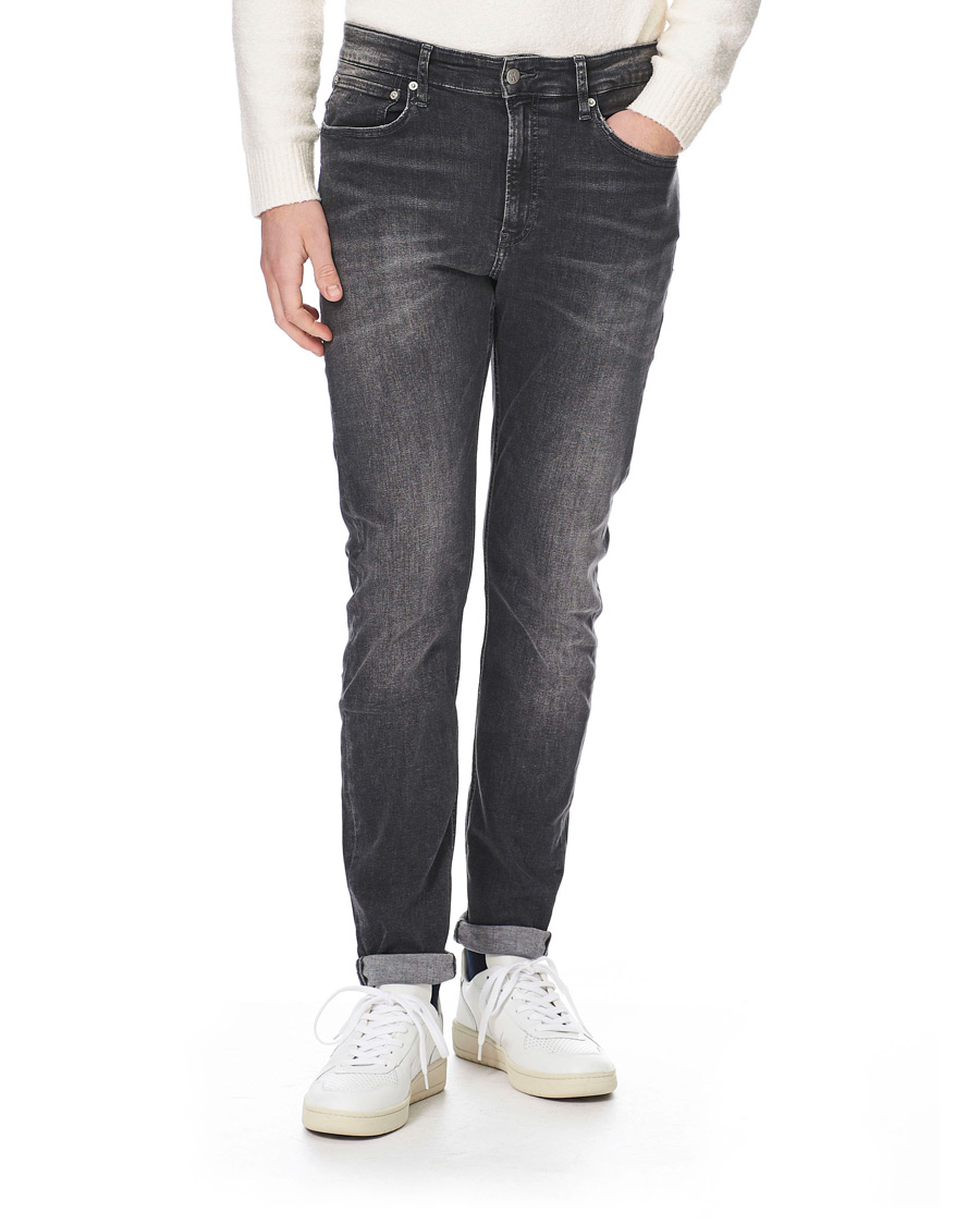 Hombres | Vaqueros | Calvin Klein Jeans | Slim Tapered Stretch Jeans Dark Grey