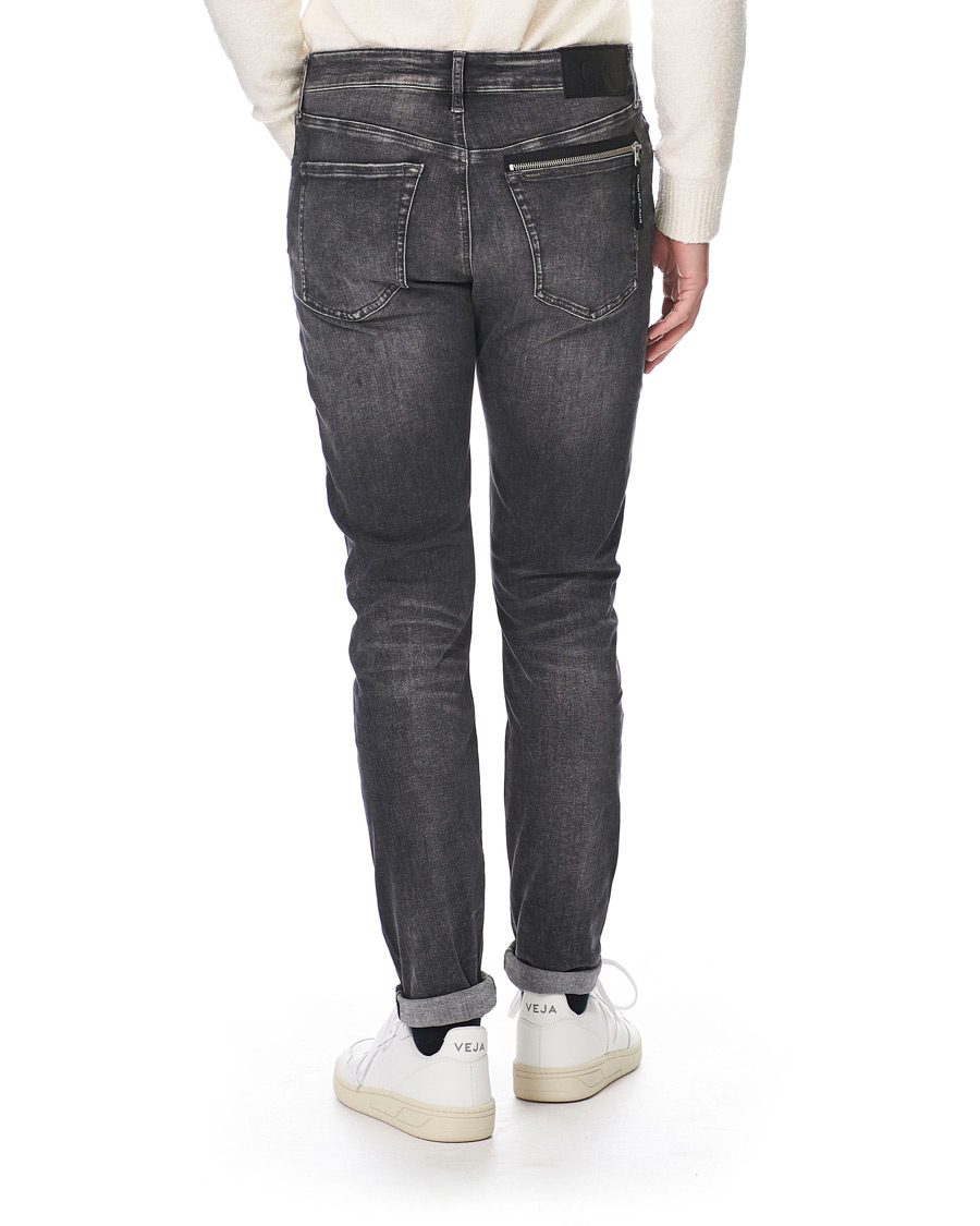 Hombres | Vaqueros | Calvin Klein Jeans | Slim Tapered Stretch Jeans Dark Grey