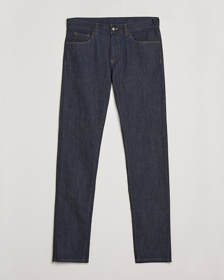 Hombres | Vaqueros | Canali | Slim Fit Stretch Jeans Dark Rinse