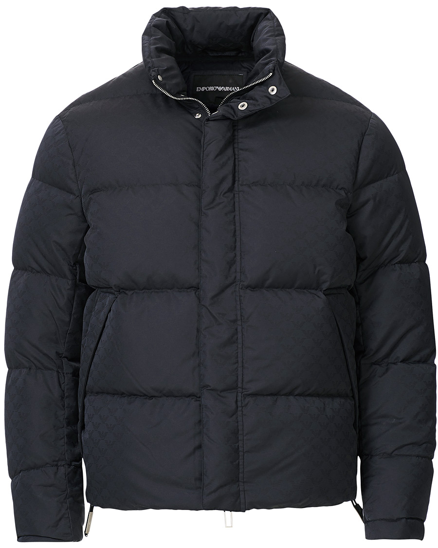 Hombres | Abrigos y chaquetas | Emporio Armani | Tonal Logo Down Jacket Navy