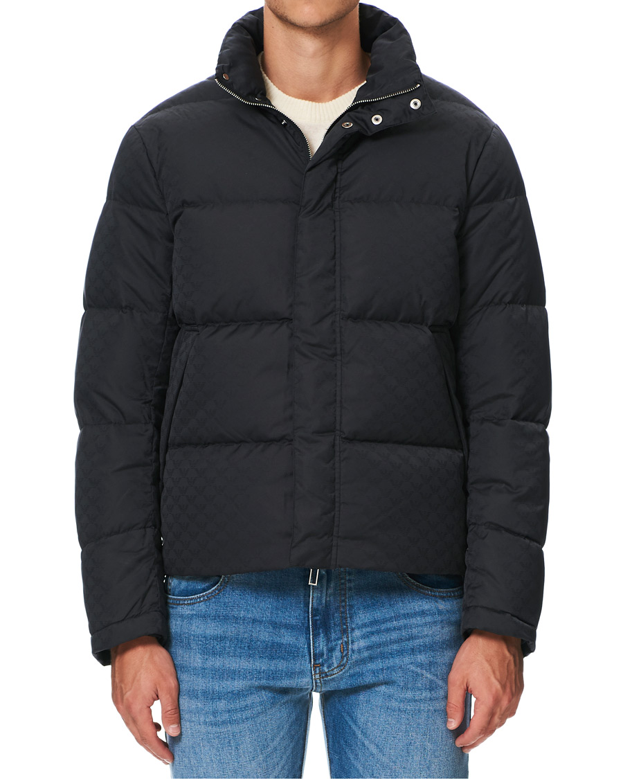 Hombres | Abrigos y chaquetas | Emporio Armani | Tonal Logo Down Jacket Navy