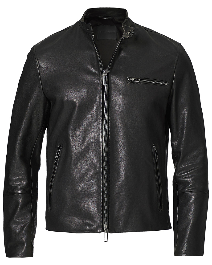 Hombres | Abrigos y chaquetas | Emporio Armani | Leather Jacket Black