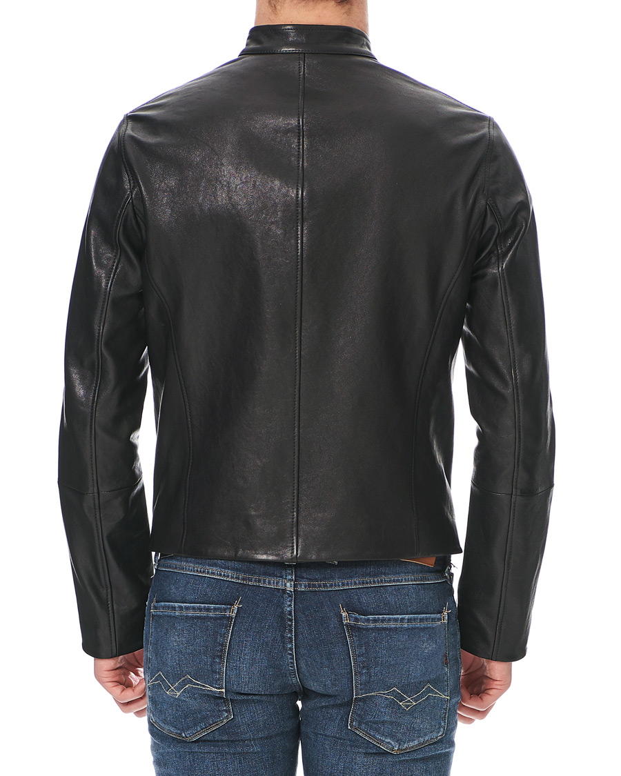 Hombres | Abrigos y chaquetas | Emporio Armani | Leather Jacket Black