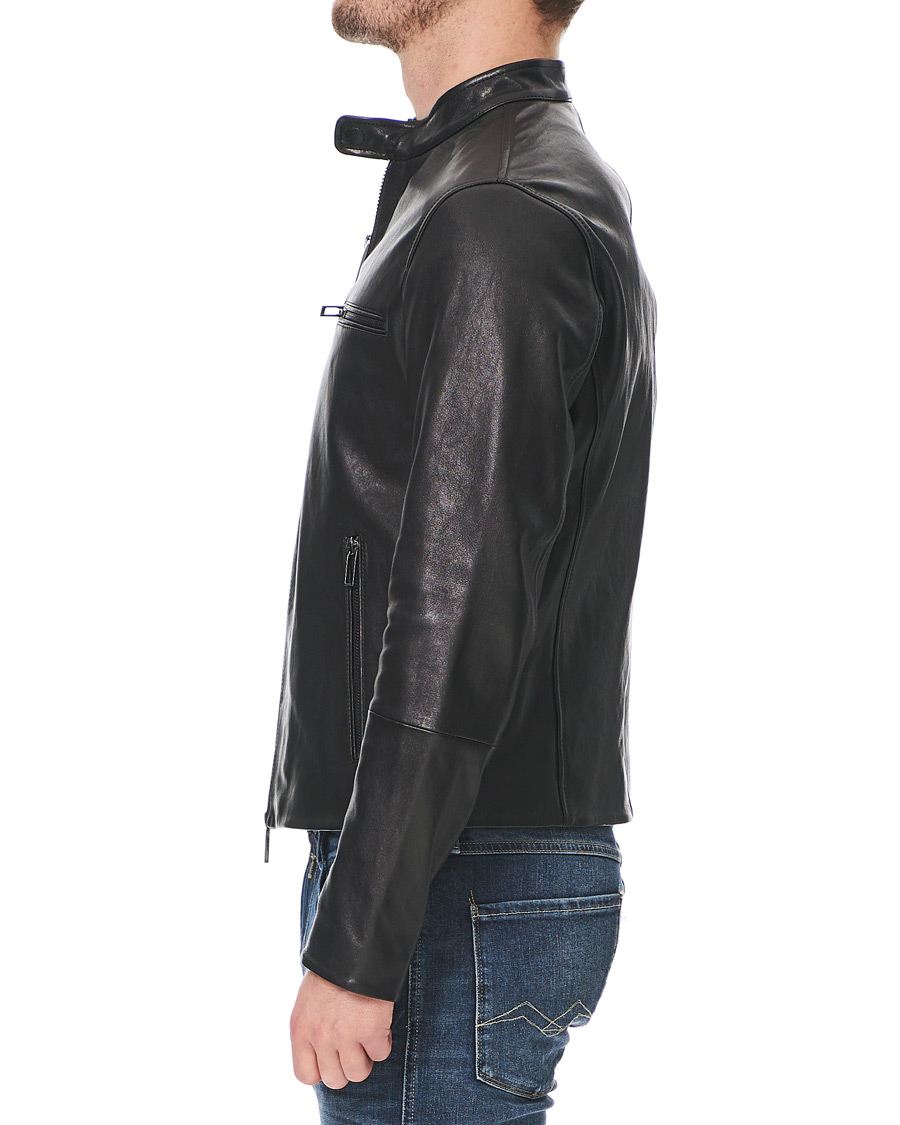Hombres | Abrigos y chaquetas | Emporio Armani | Leather Jacket Black