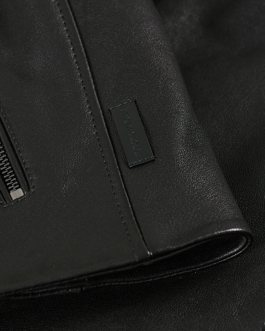 Hombres | Abrigos y chaquetas | Emporio Armani | Leather Jacket Black