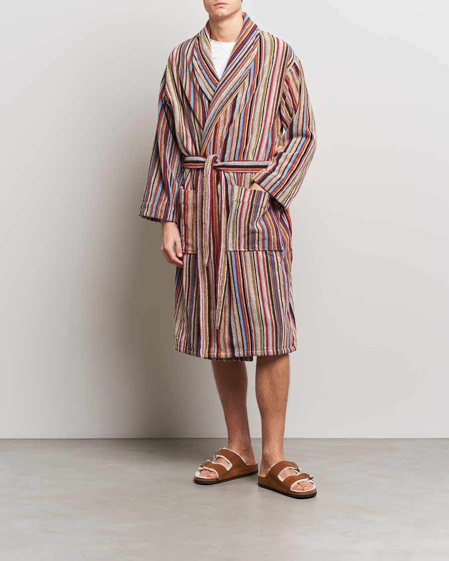 Hombres | Pijamas y batas | Paul Smith | Striped Robe Multi
