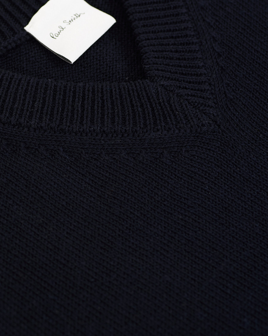 Hombres | Jerséis y prendas de punto | Paul Smith | V-Neck School Sweater Navy
