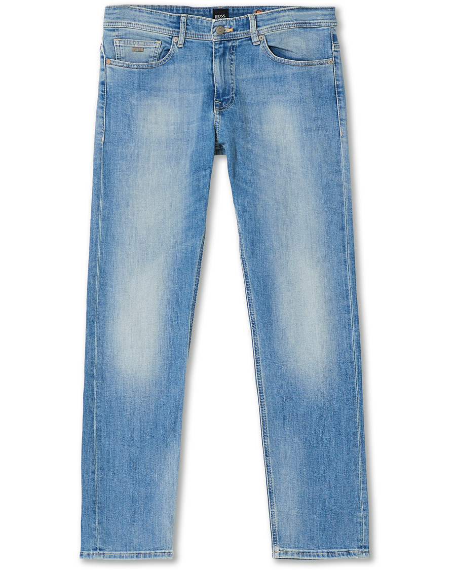 Hombres | Vaqueros | BOSS ORANGE | BOSS Casual Delaware Slim Fit Stretch Jeans Aqua