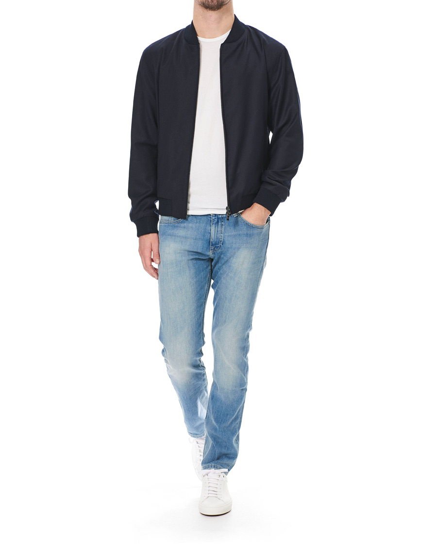 Hombres | Vaqueros | BOSS ORANGE | BOSS Casual Delaware Slim Fit Stretch Jeans Aqua