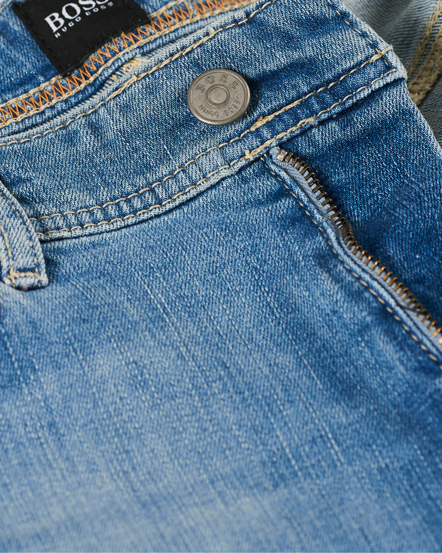 Hombres | Vaqueros | BOSS ORANGE | BOSS Casual Delaware Slim Fit Stretch Jeans Aqua