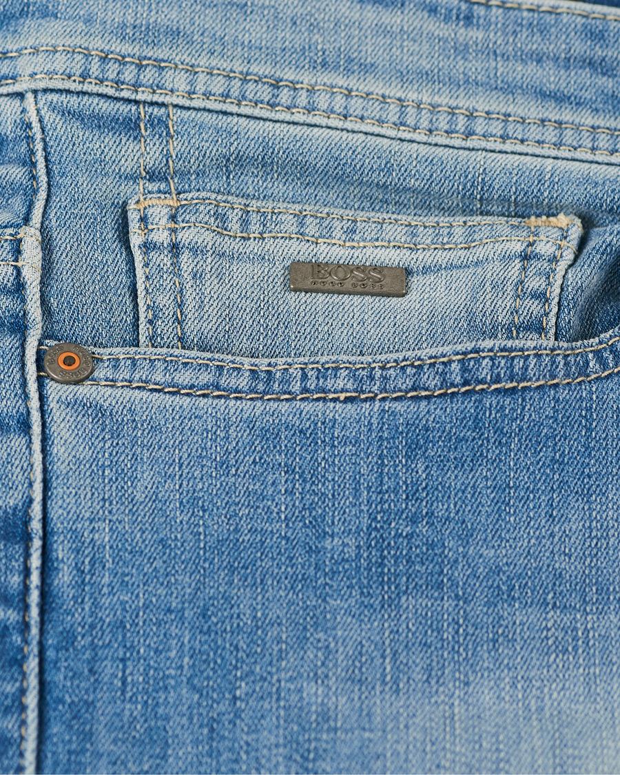 Hombres | Vaqueros | BOSS ORANGE | BOSS Casual Delaware Slim Fit Stretch Jeans Aqua