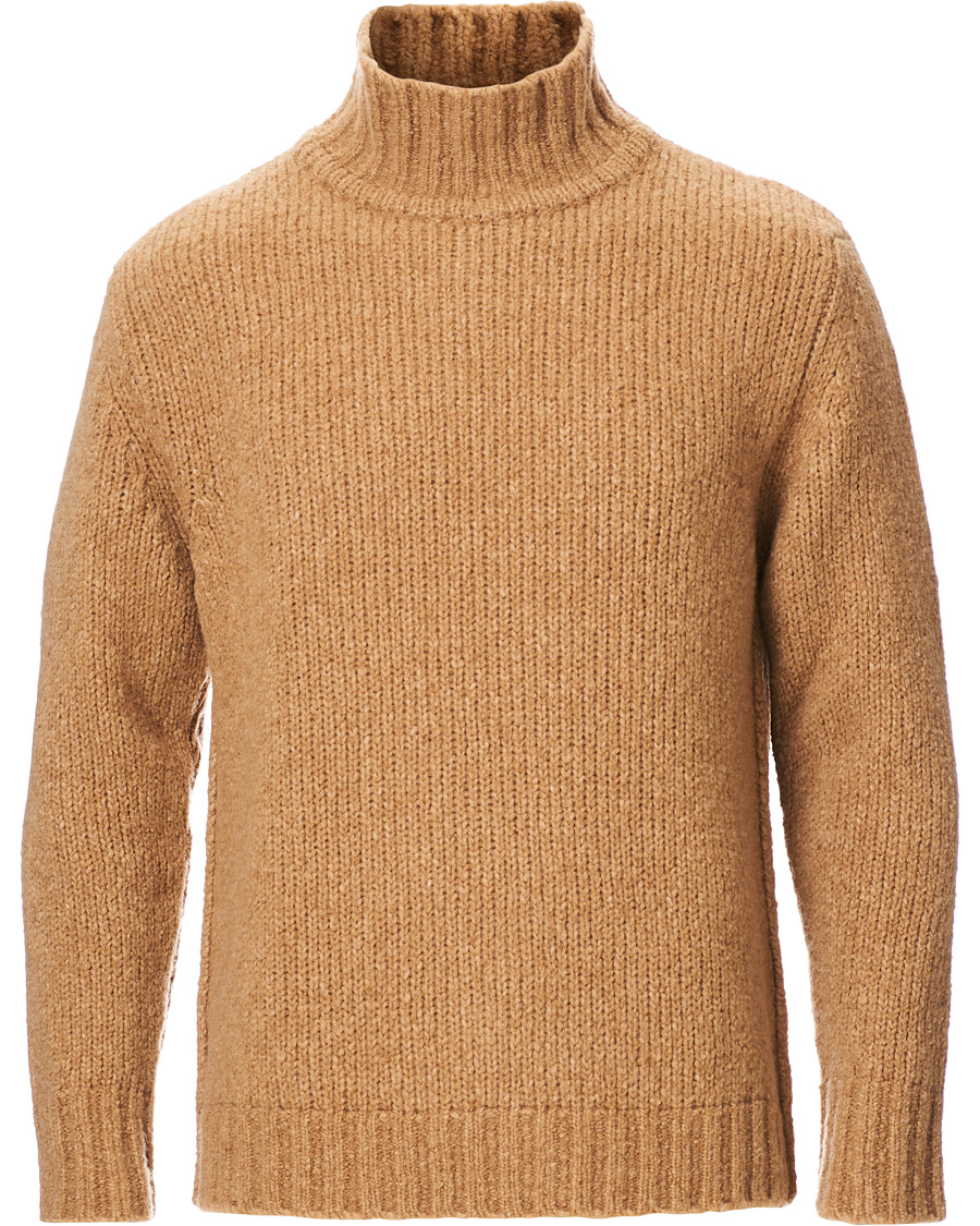 Hombres | Jerséis y prendas de punto | NN07 | Douglas Chunky Rollneck Camel